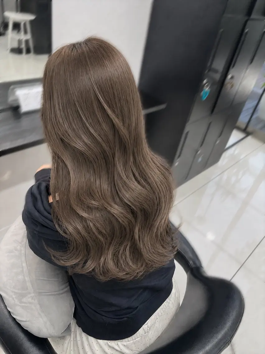 ロング カラー ヘアカラー ブリーチなしWカラー /アレンジ/ユウミのヘアスタイル