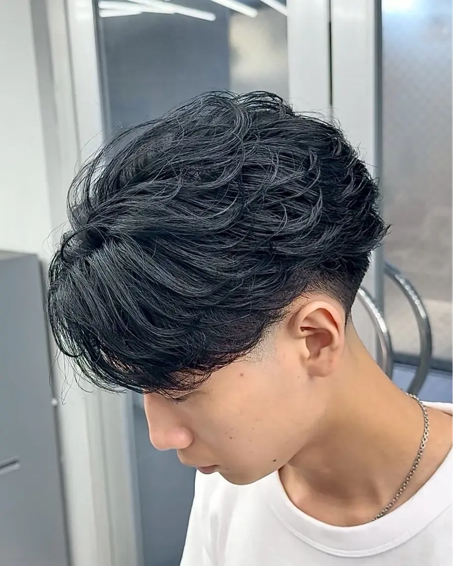 【🪶期間限定🪶】カット+フェザーパーマ+3stepトリートメントの写真