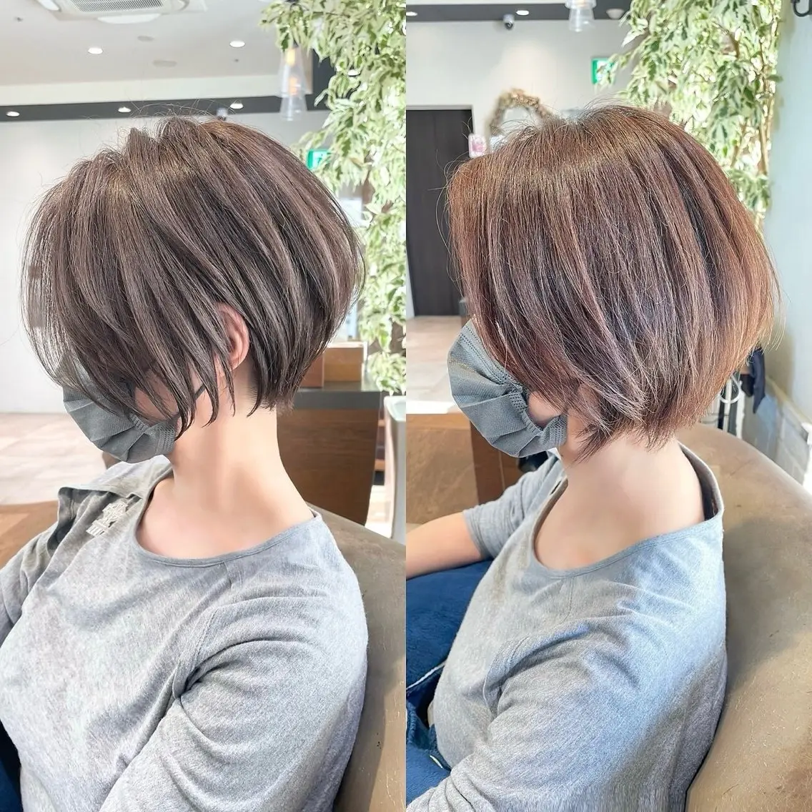ショート カット トリートメント 朝ラク/大人ショート /銀座/若狭真央のヘアスタイル