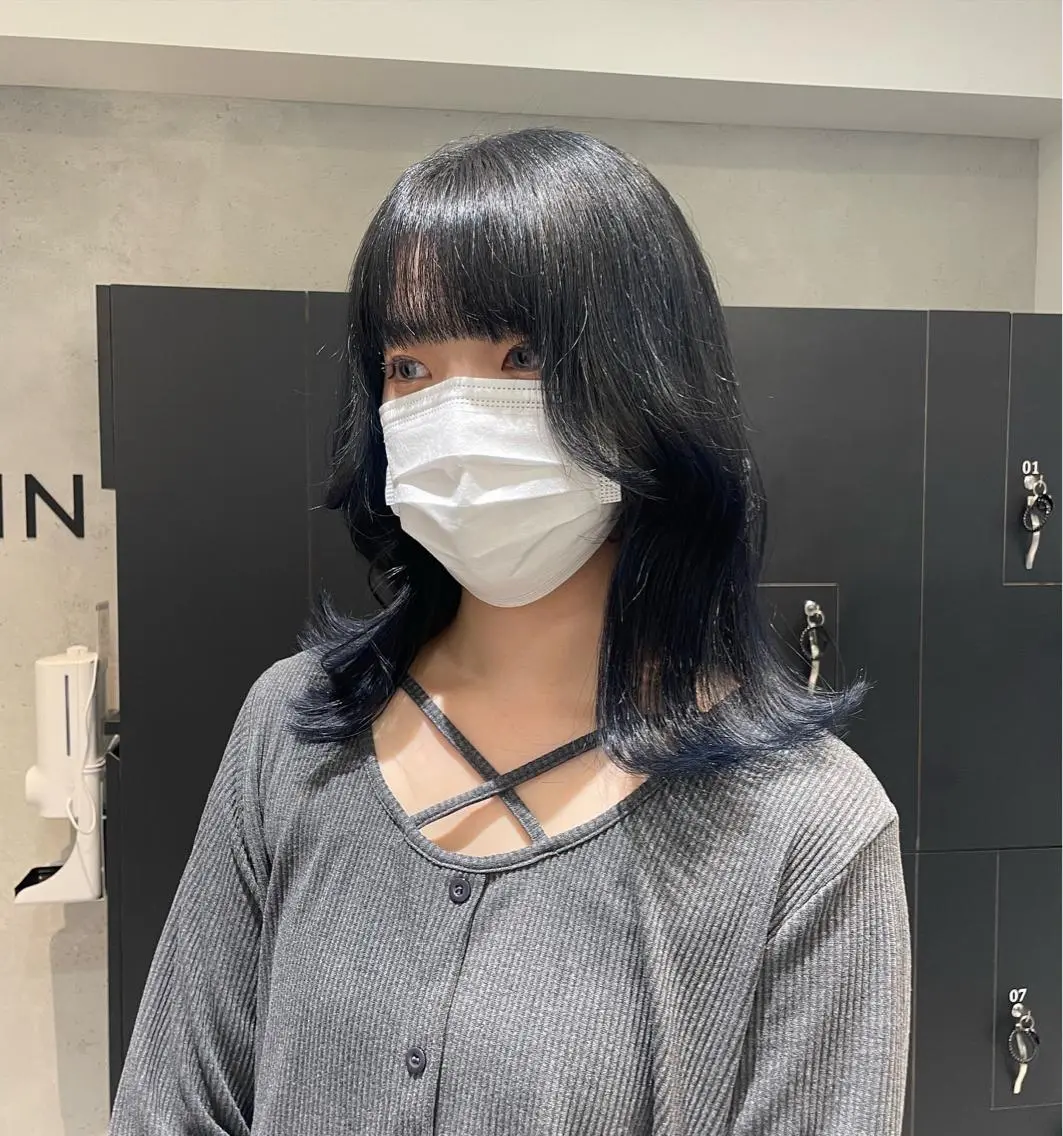 セミロング 【美容室が苦手な方 専問美容室】MIHOのヘアスタイル