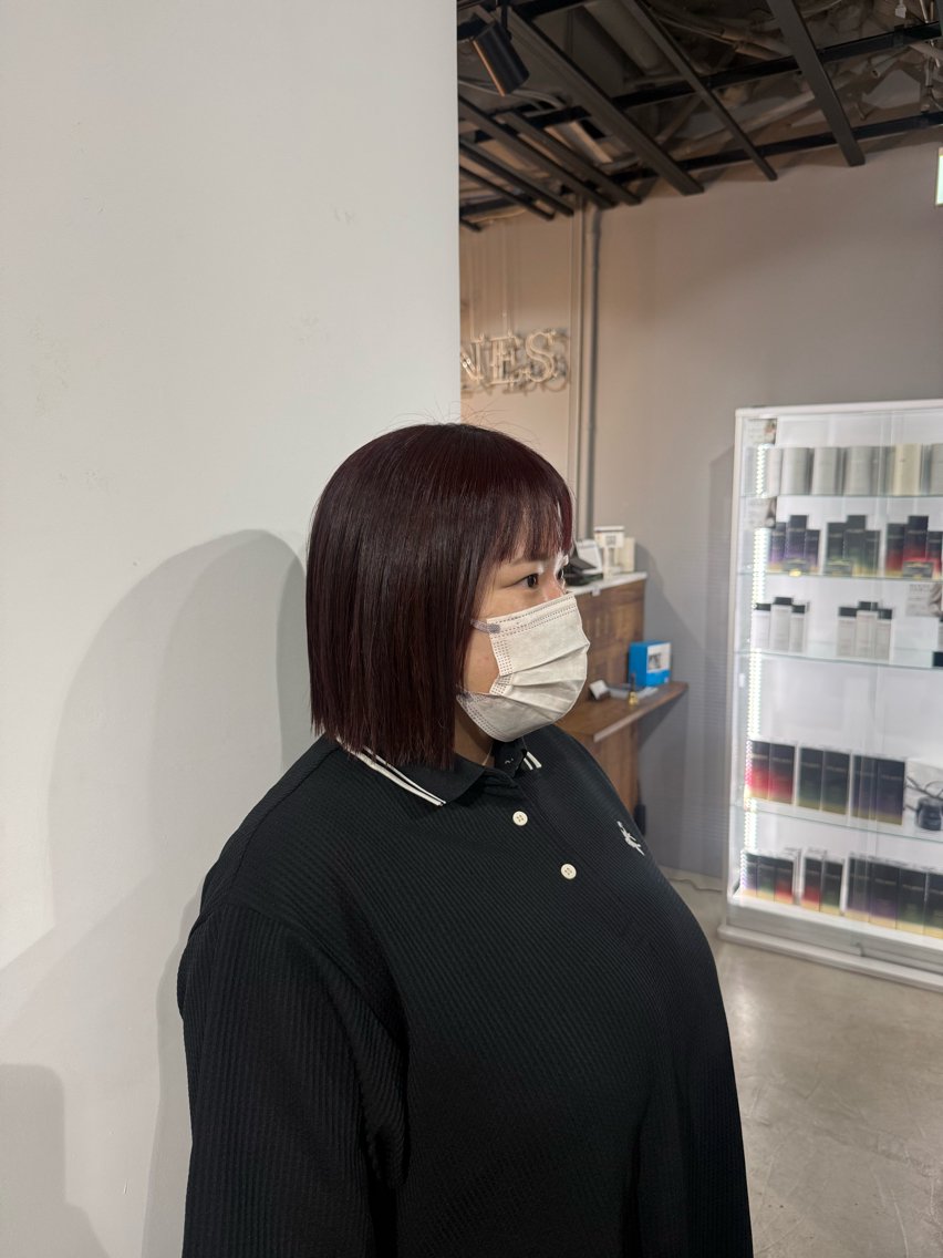 カラー 篠田 舞のヘアスタイル