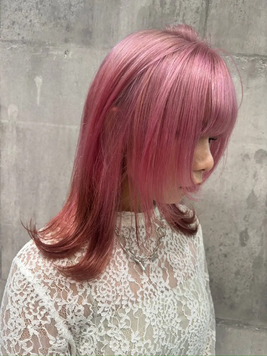 ミディアム 💋色気ヘアスタイル 💋HARUKAのヘアスタイル