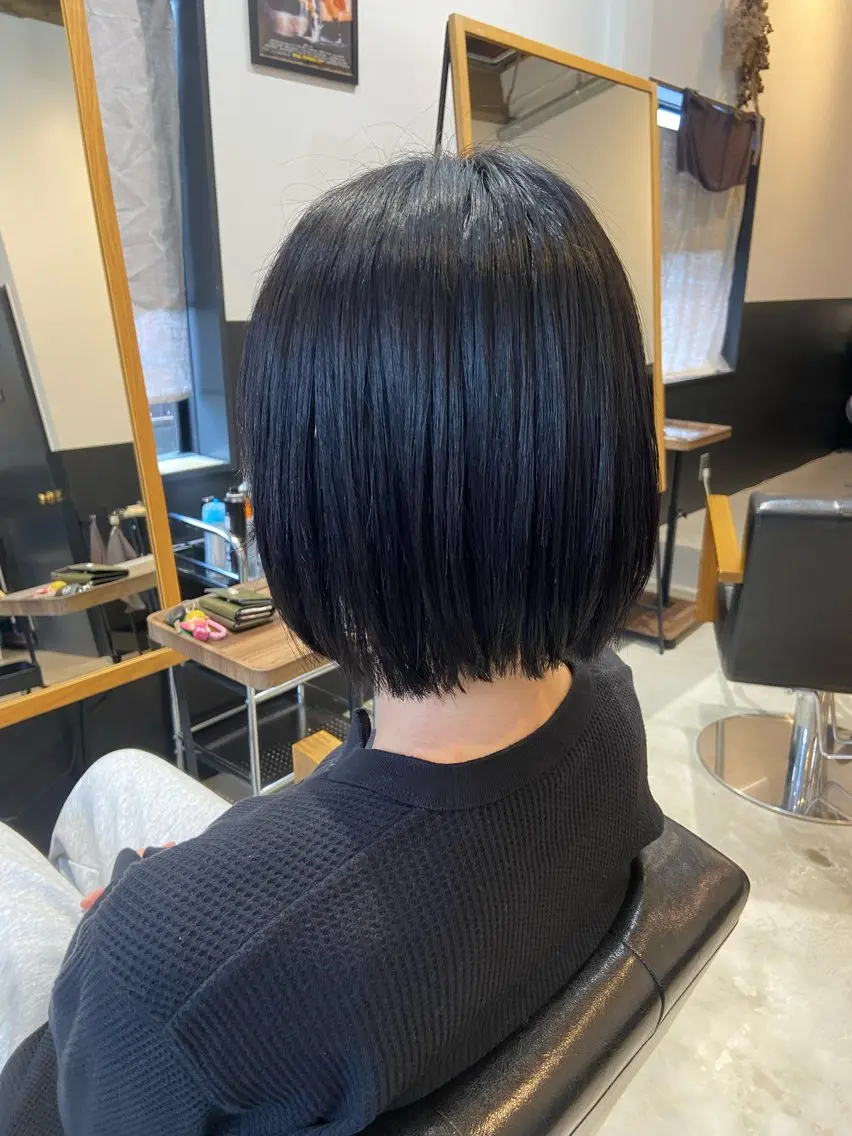 ショート 縮毛矯正 縮毛矯正 💫縮毛矯正/ カット💫徳永あい子のヘアスタイル