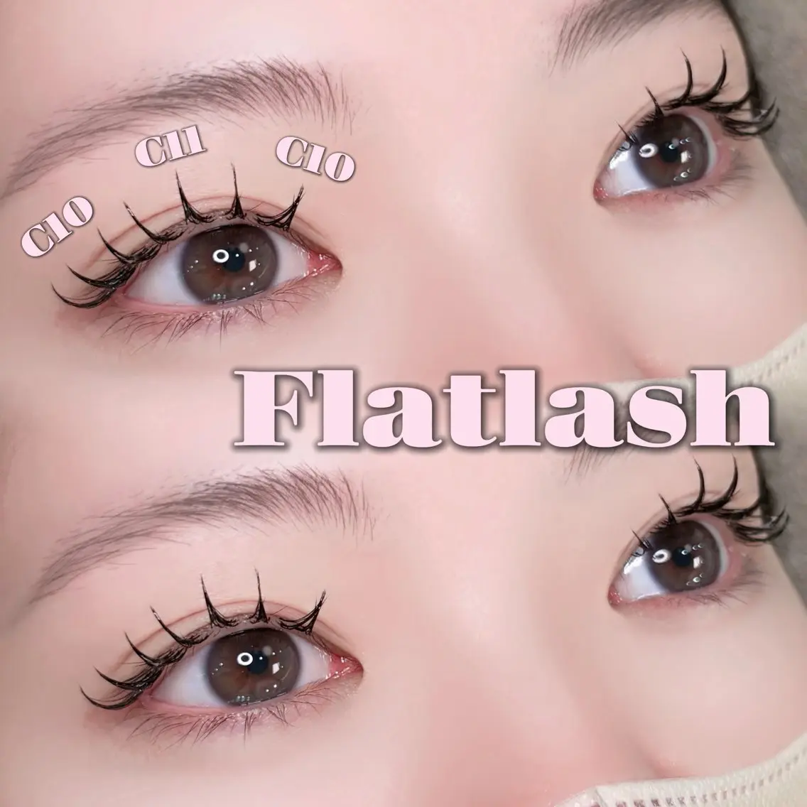 【モデル募集】LEDフラットラッシュ🎀オフあり100本目安の写真