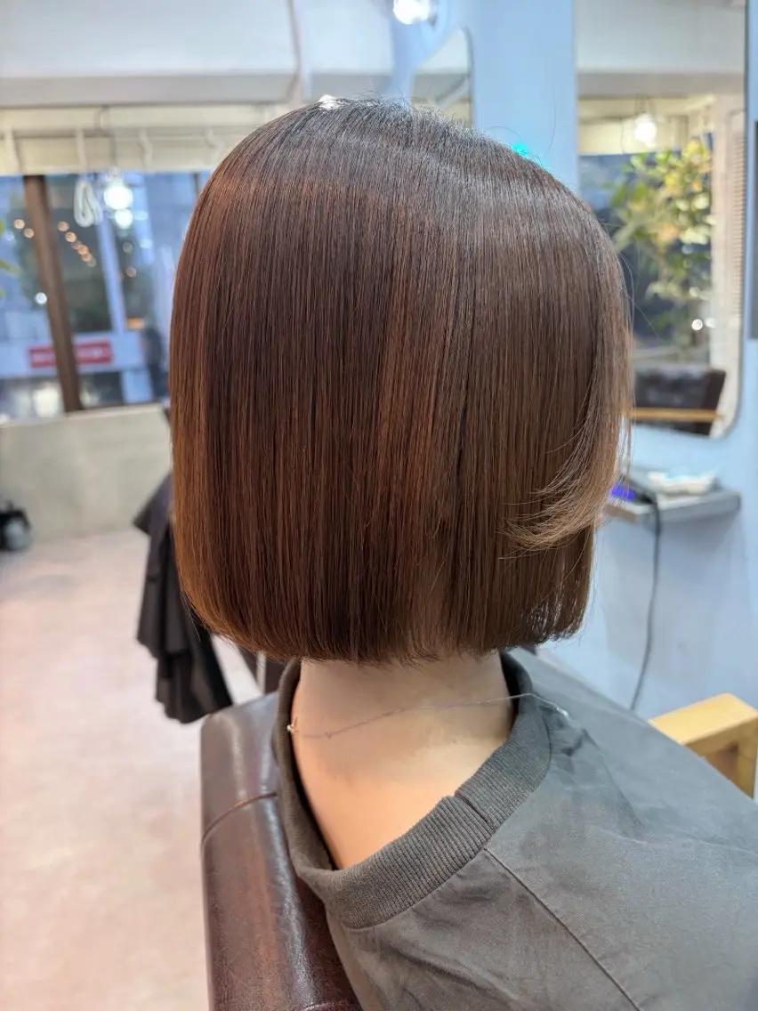 ショート カット みゆう🎀ヘアカラー /縮毛矯正/ブリーチのヘアスタイル