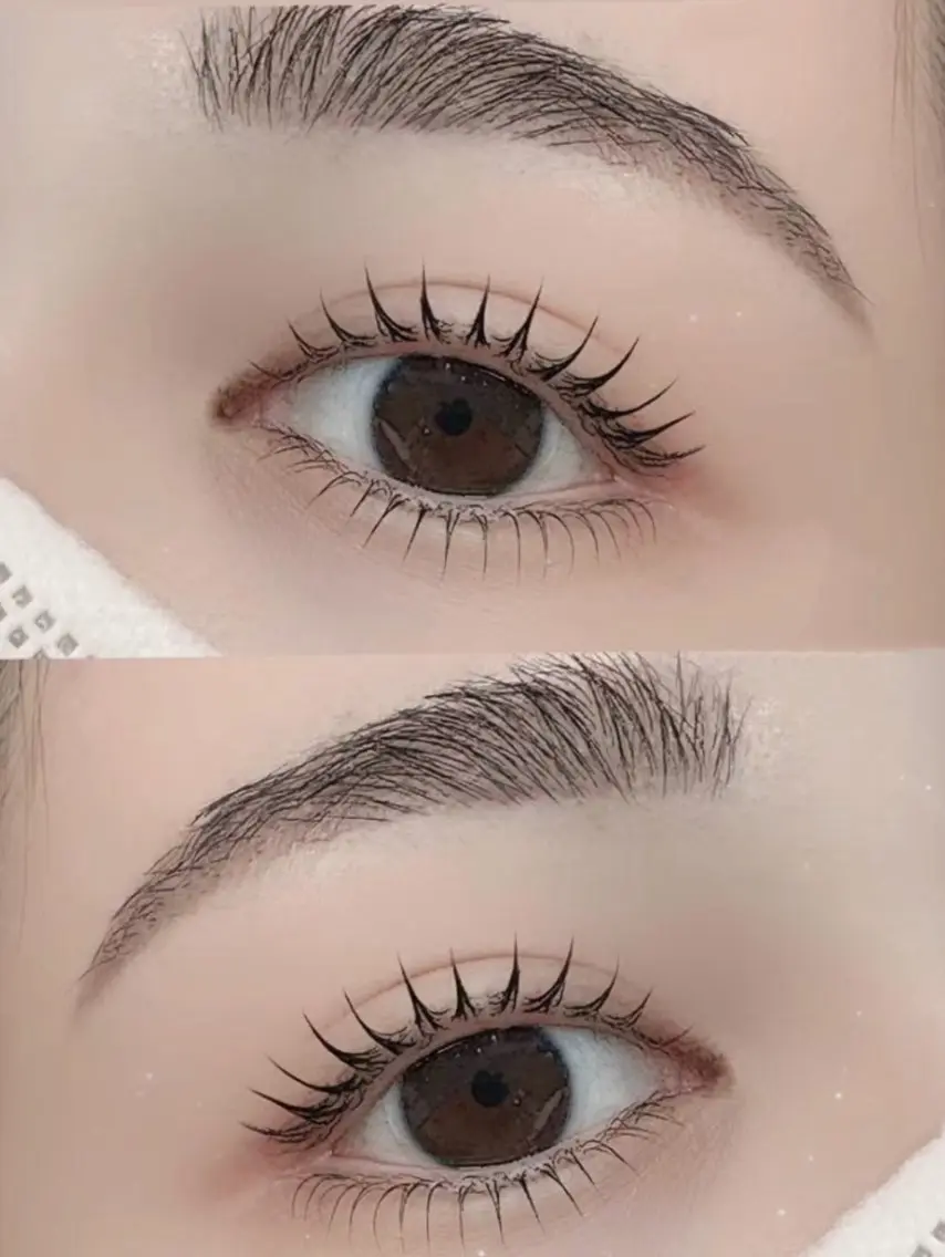 【上+下】ケラチン🤍まつげパーマ+トリートメント付きの写真