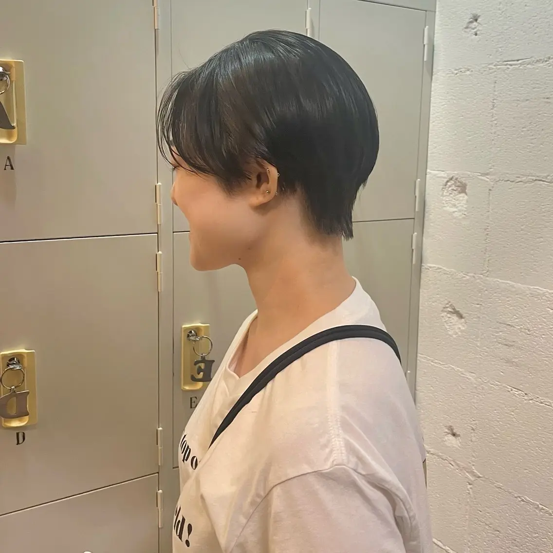 ショート カラー ヘアアレンジ 🎀レイヤー 透明感 カラーyuuri🎀のヘアスタイル