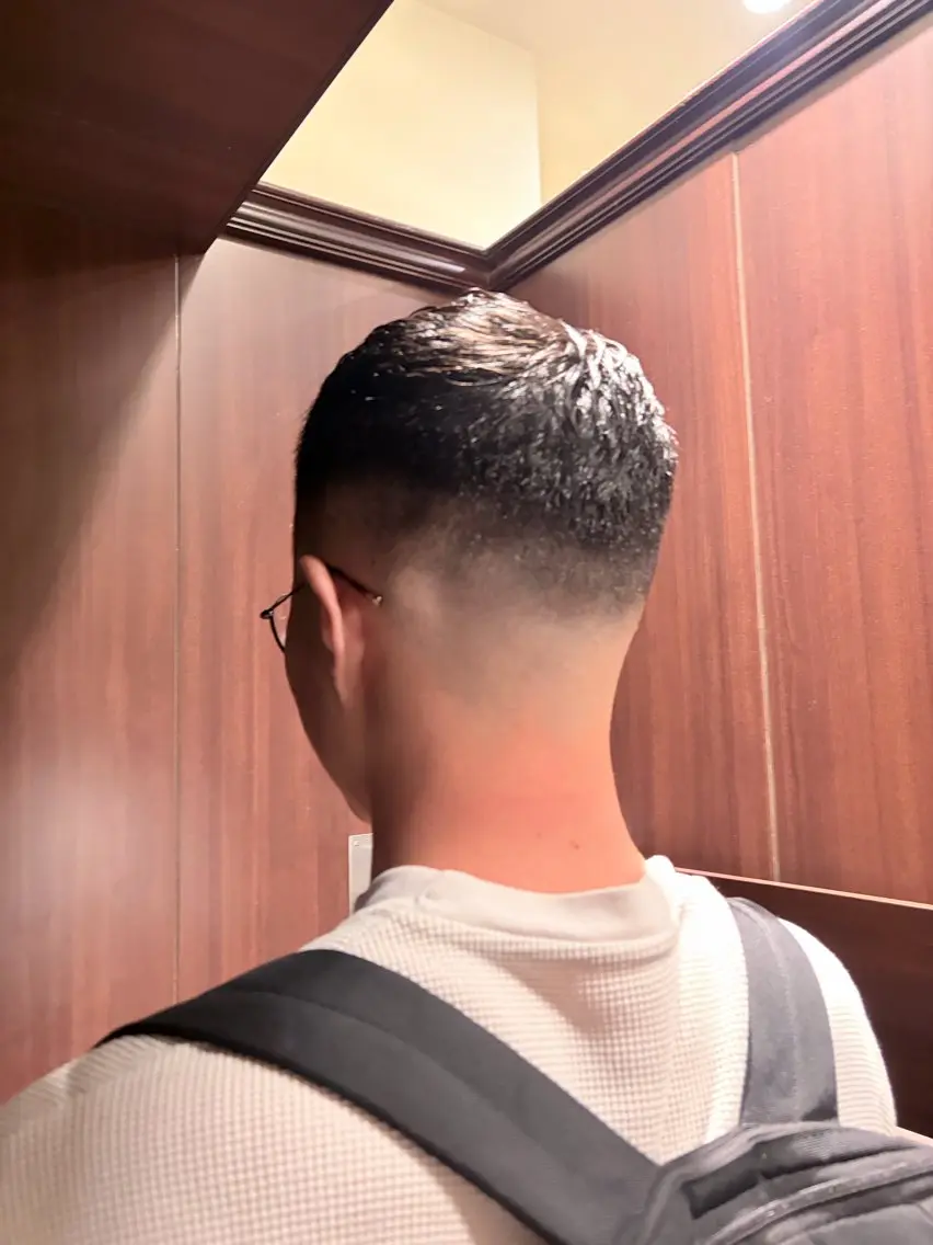 ショート 勝田 隼斗のヘアスタイル