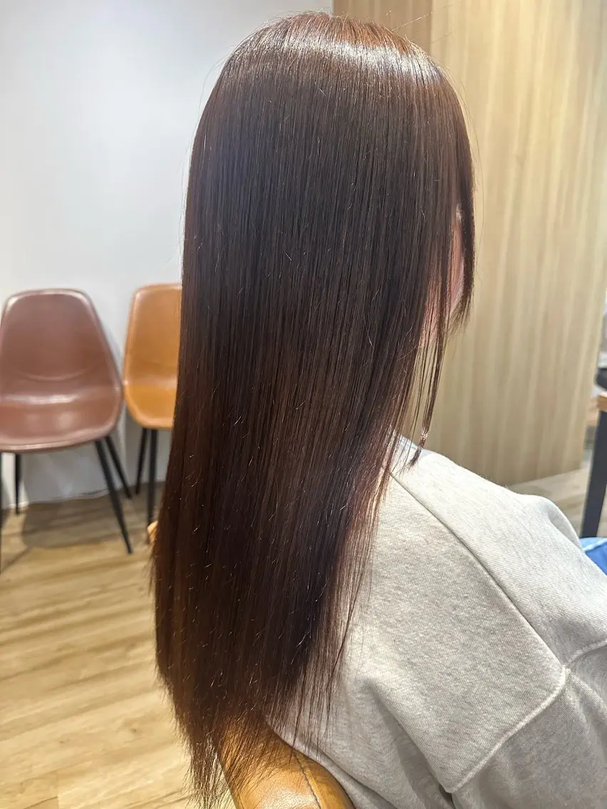 ロング パーマ カット 縮毛矯正 トリートメント ✨✂️Nori ✂️✨のヘアスタイル