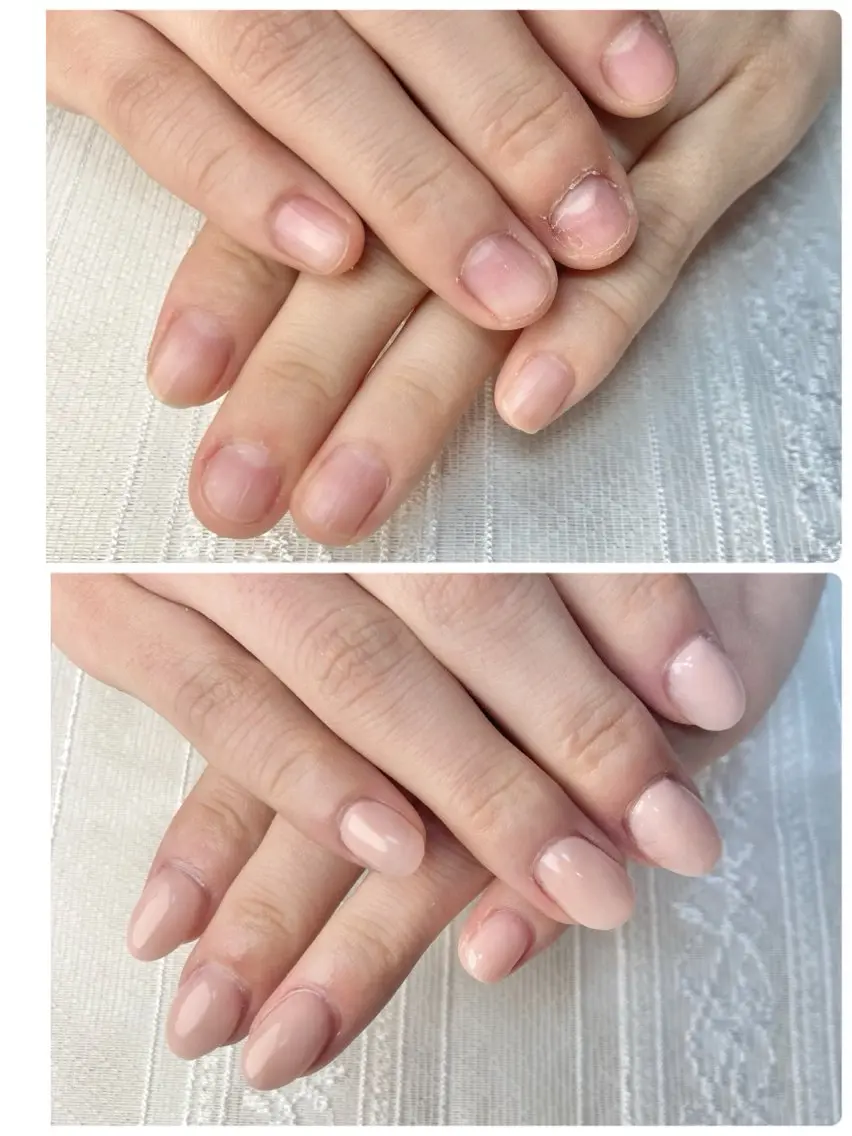 ネイル 長さ出し K. Michiのネイルデザイン