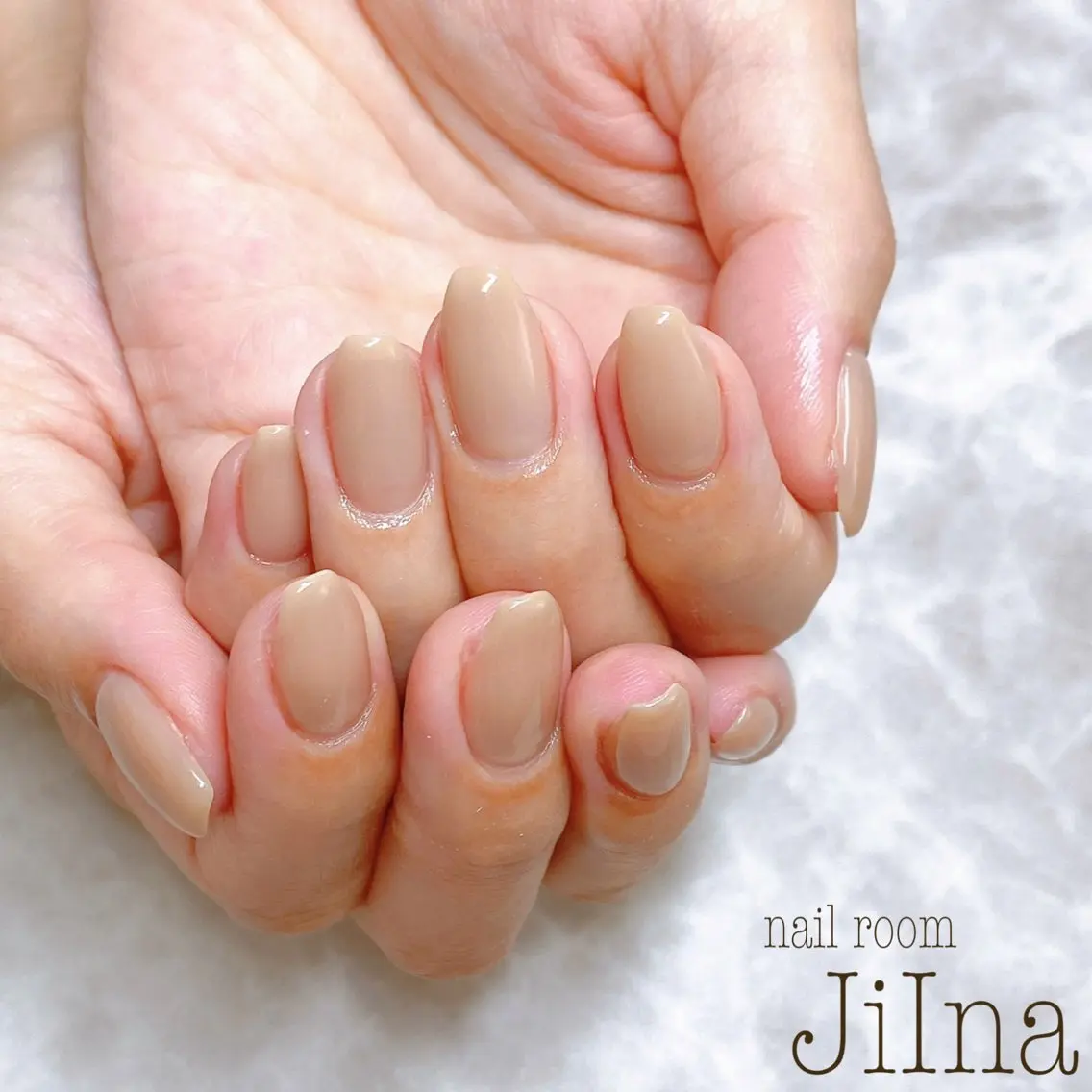 ネイル ワンカラーネイル JiIna nailのネイルデザイン