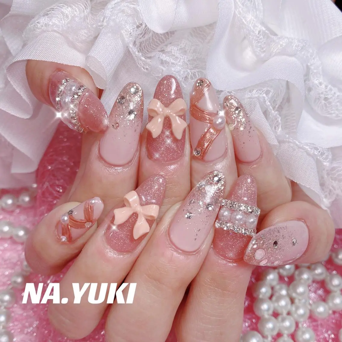 ネイル ハンドネイル 🎀 moo～ 🎀のネイルデザイン