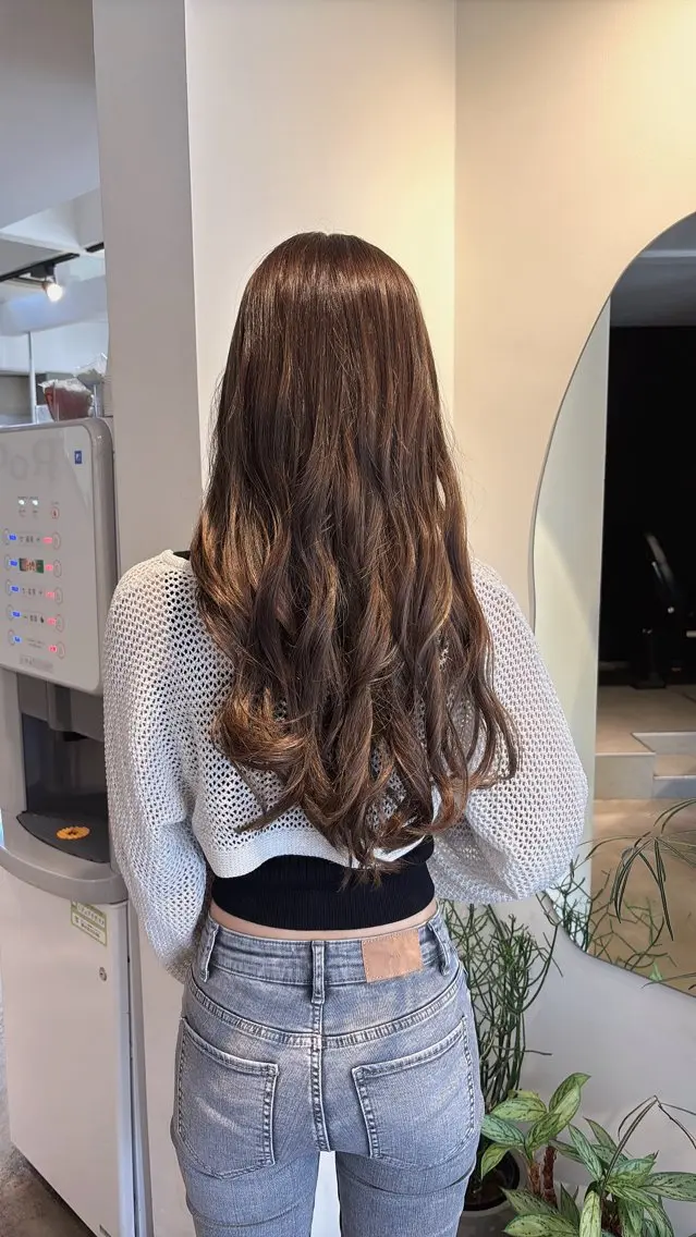 ケア剤入り透明感オリーブカラー限定💚の写真