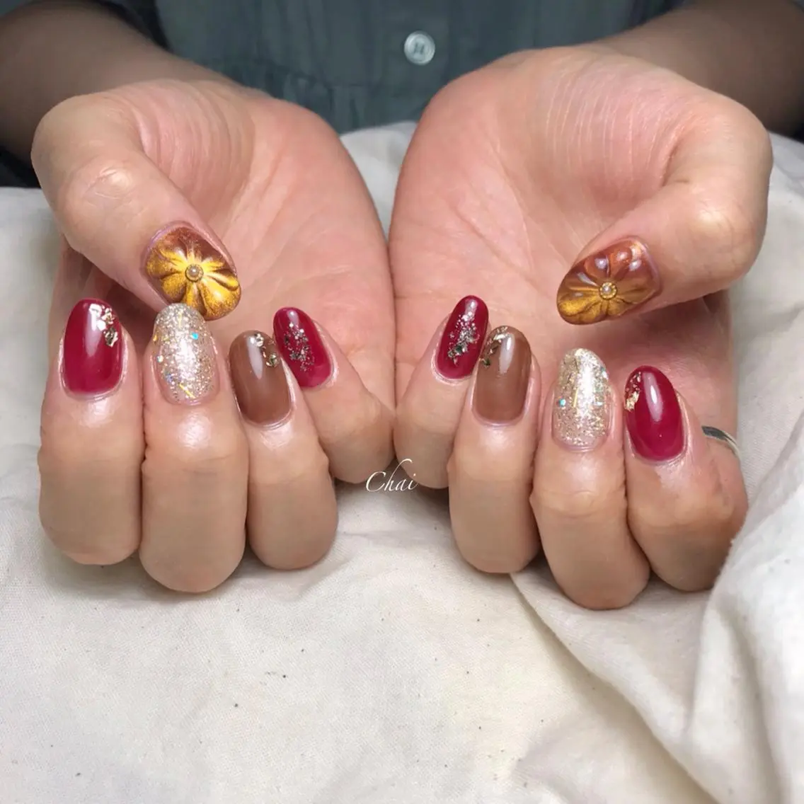 ネイル ハンドネイル chai nail _ai📍鶴橋/桃谷のネイルデザイン