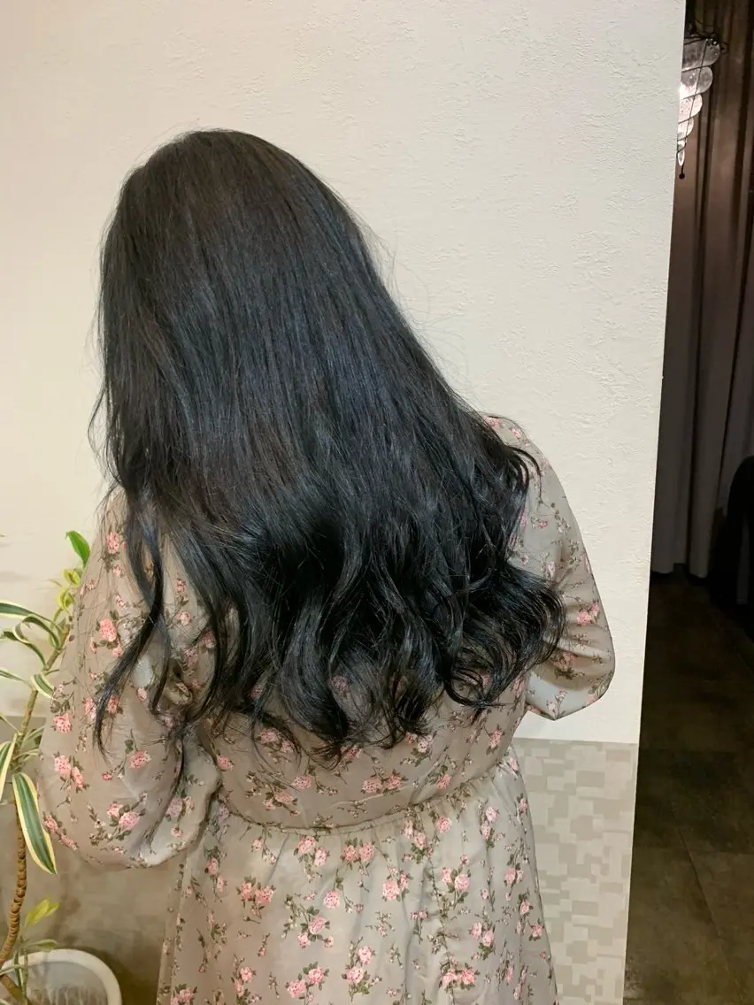 ロング ヘアカラー 山田 恭華 /縮毛矯正のヘアスタイル