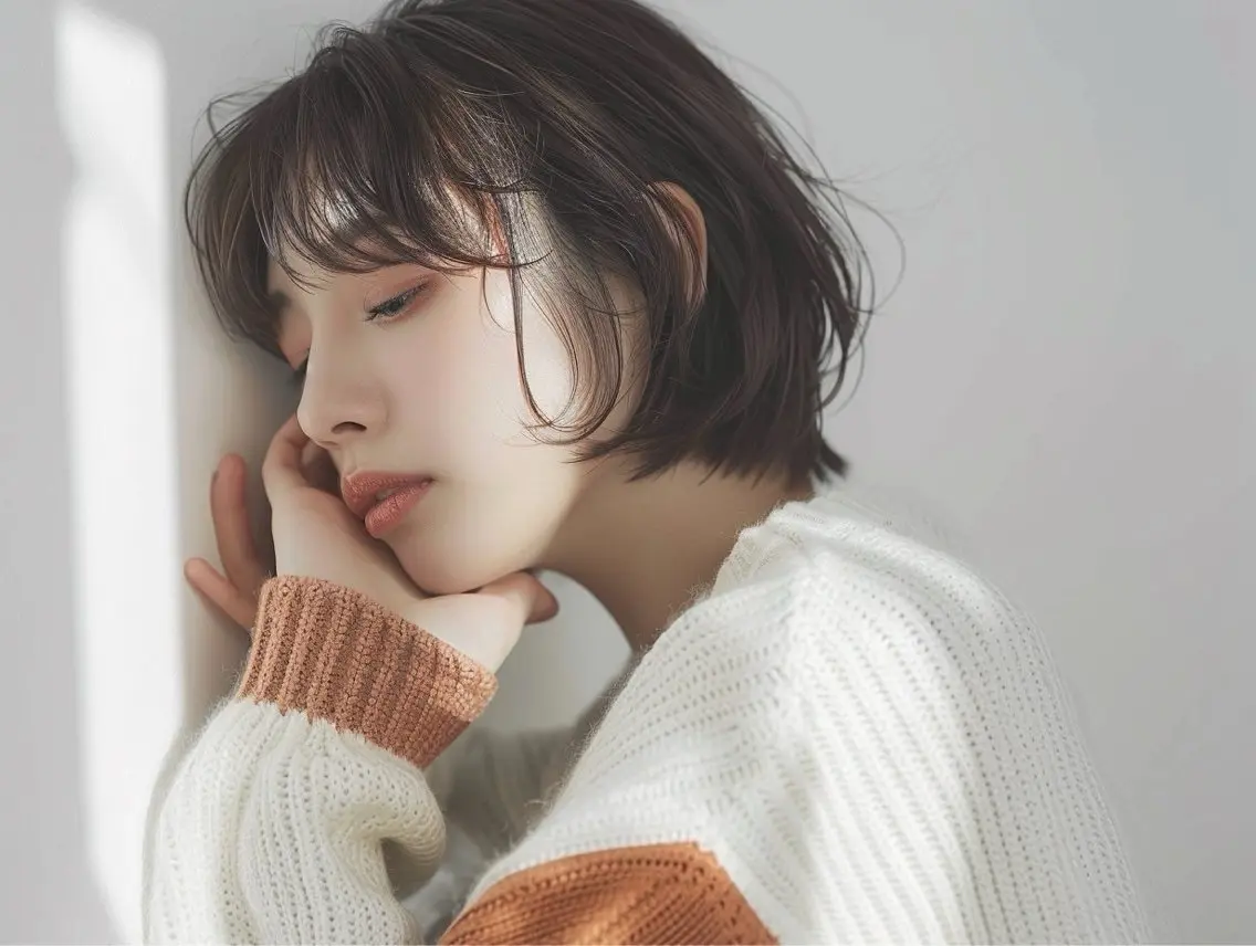 ショート ショートレイヤー レイヤーカット ショートヘア 小山洋次/阪急茨木/ 透明感カラーショートのヘアスタイル