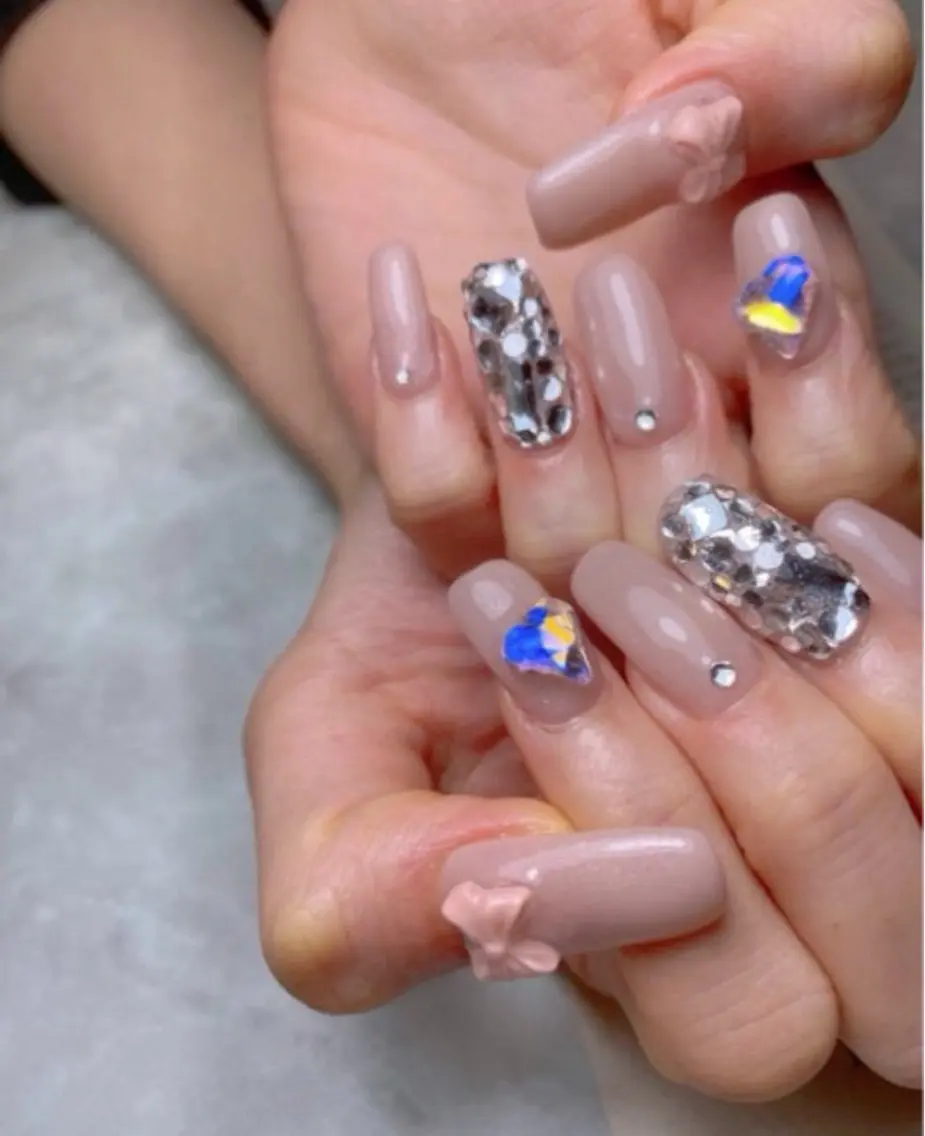 (オフ込)8月限定お持ち込みネイル💅🏻の写真