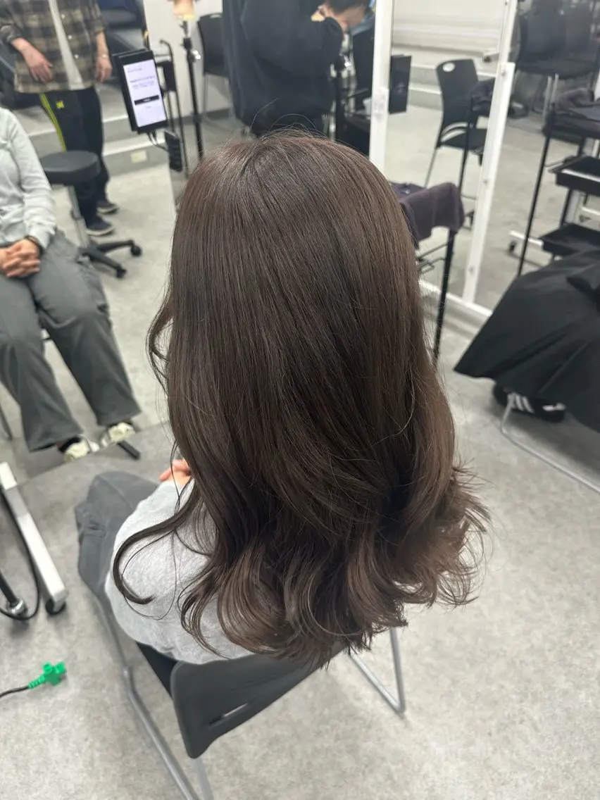 ロング カット トリートメント 大人っぽ中韓レディ ヘア🤍MAOのヘアスタイル