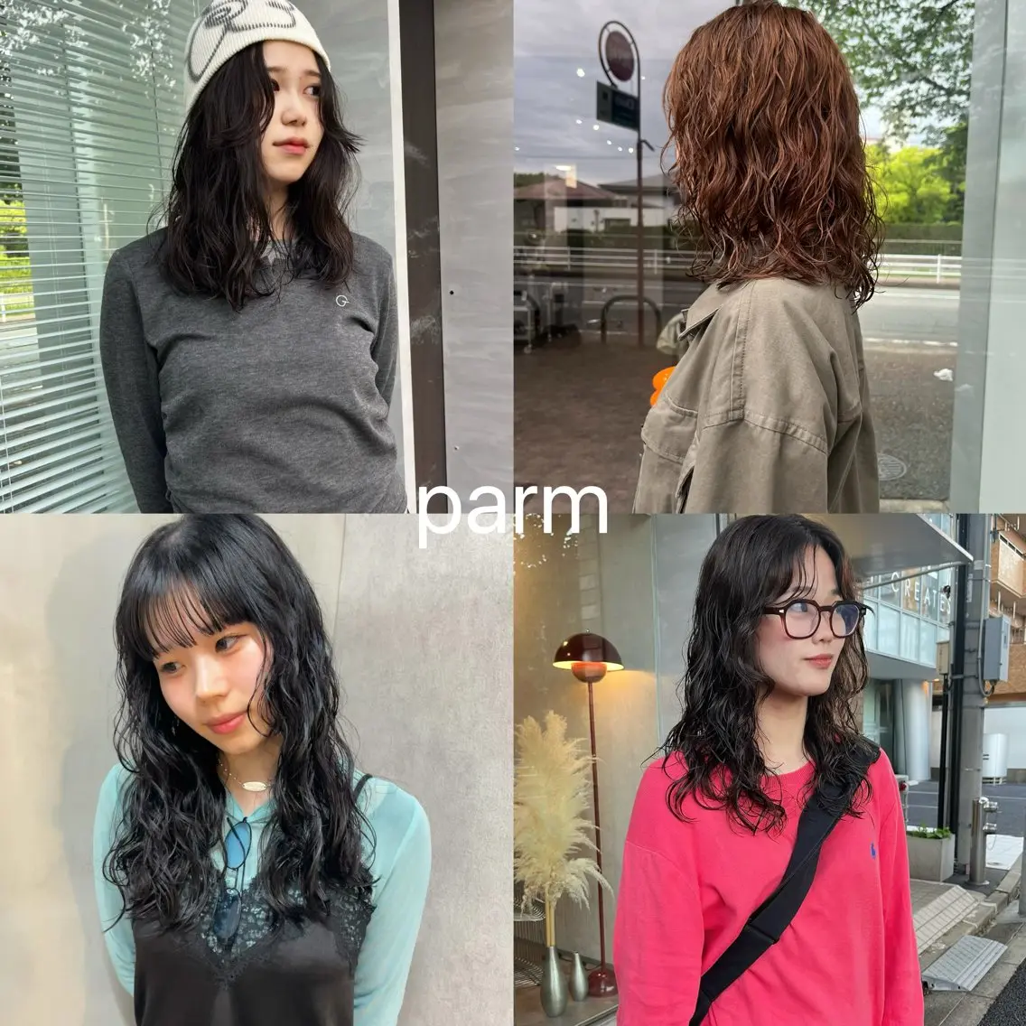 セミロング パーマ セミロングパーマ レイヤーカット カット パーマ トリートメント yuumi/大濠🪷 顔周り/ハイトーンのヘアスタイル