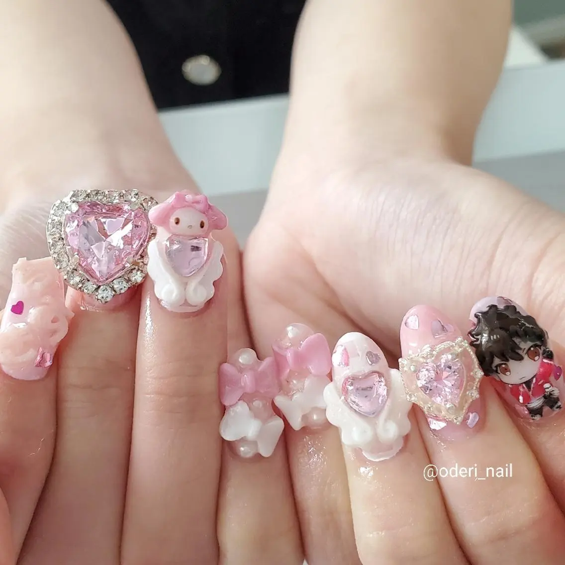ネイル アートネイル ジェルネイル おで@ oderi_nailのネイルデザイン