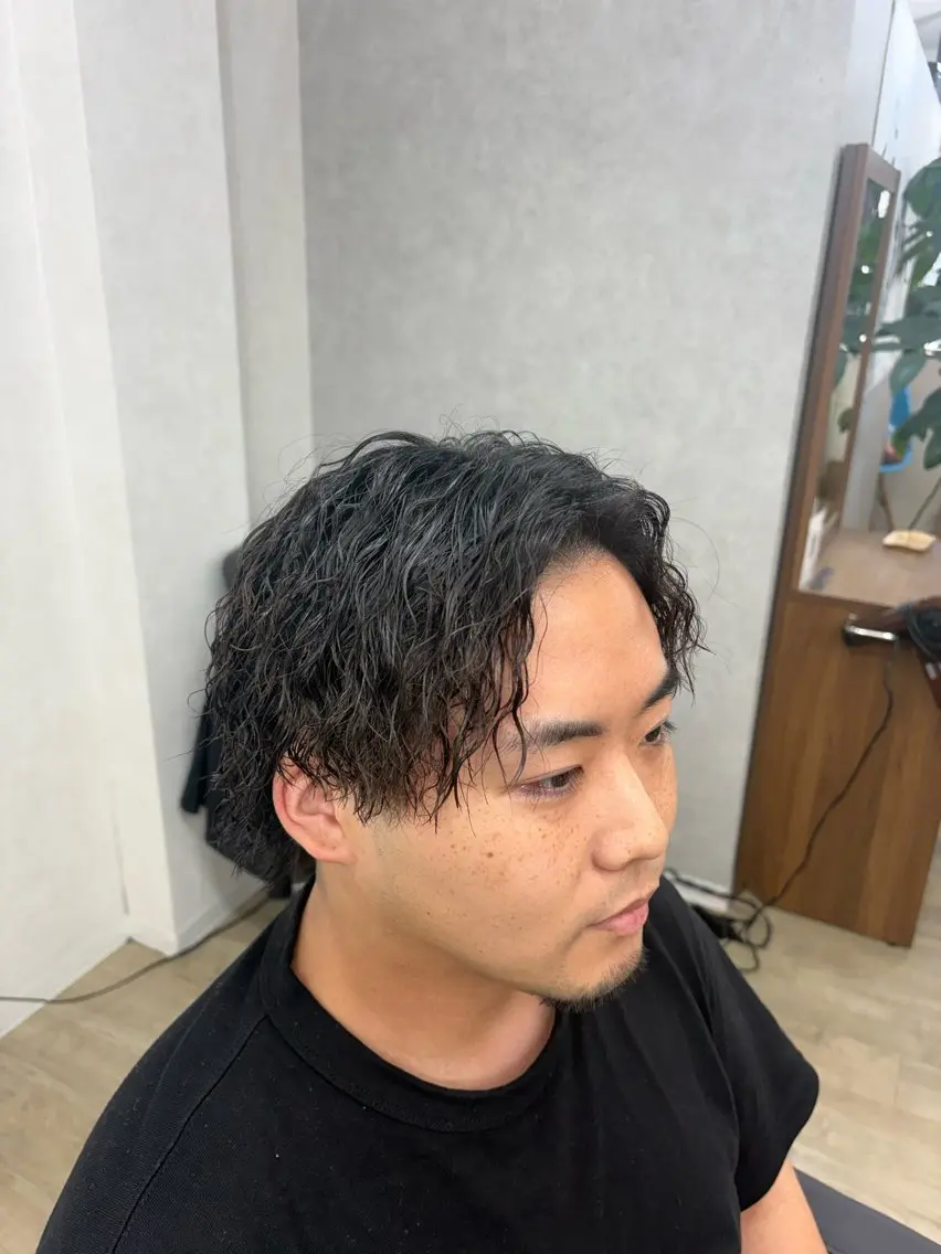 🌴8月限定🌴【人気No.1】 カット+ツイストスパイラルパーマの写真