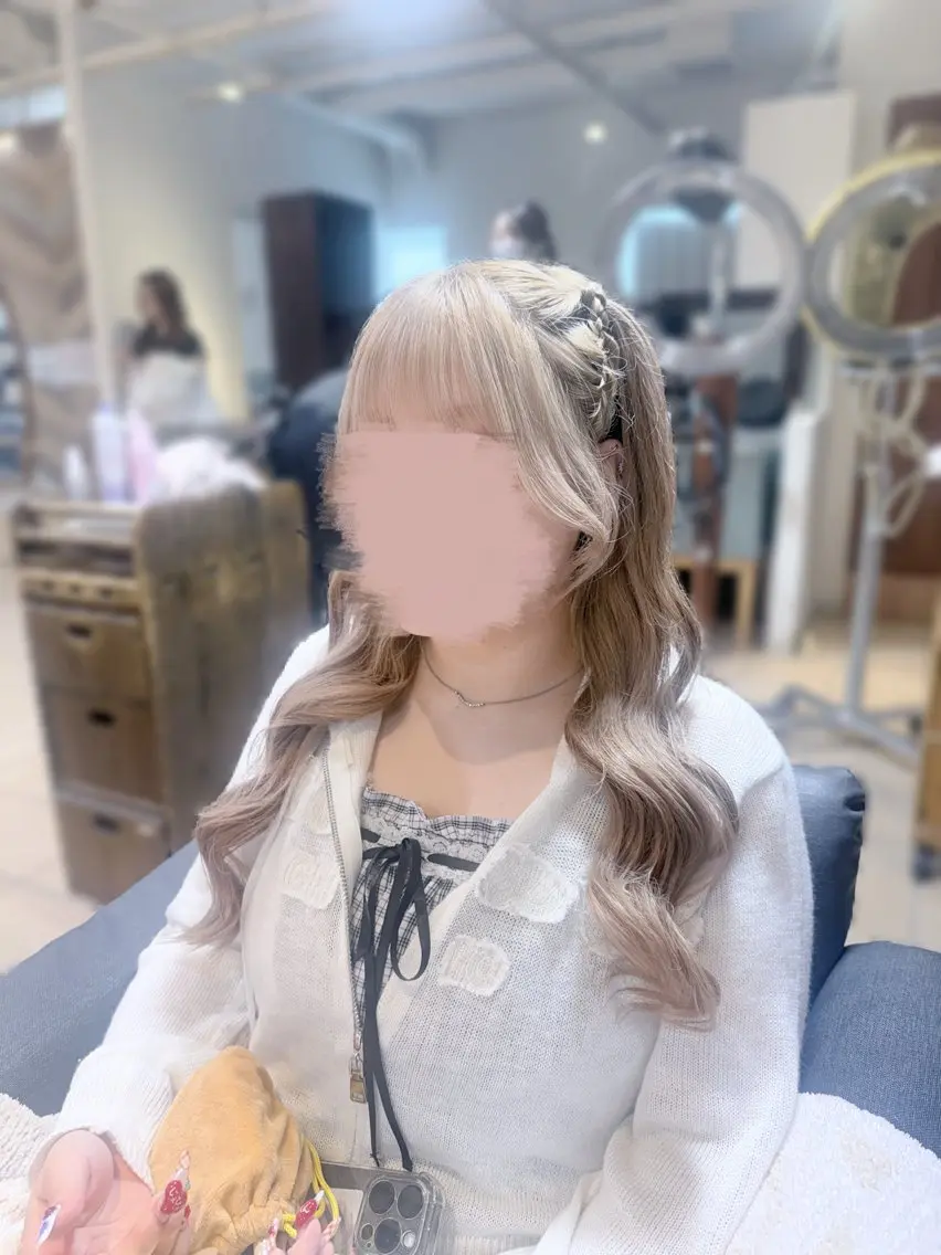 ロング ヘアセット 🎀ささき そな🎀 カットモデル/ヘアメのヘアスタイル
