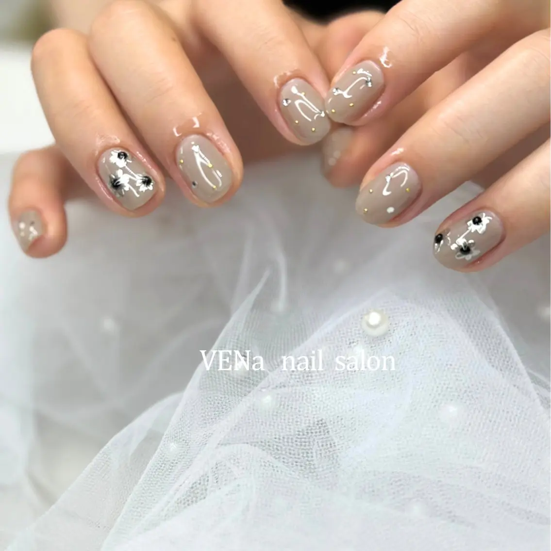 ネイル フットネイル ワンカラーネイル VENa eye＆ nail salonのマツエク・マツパデザイン