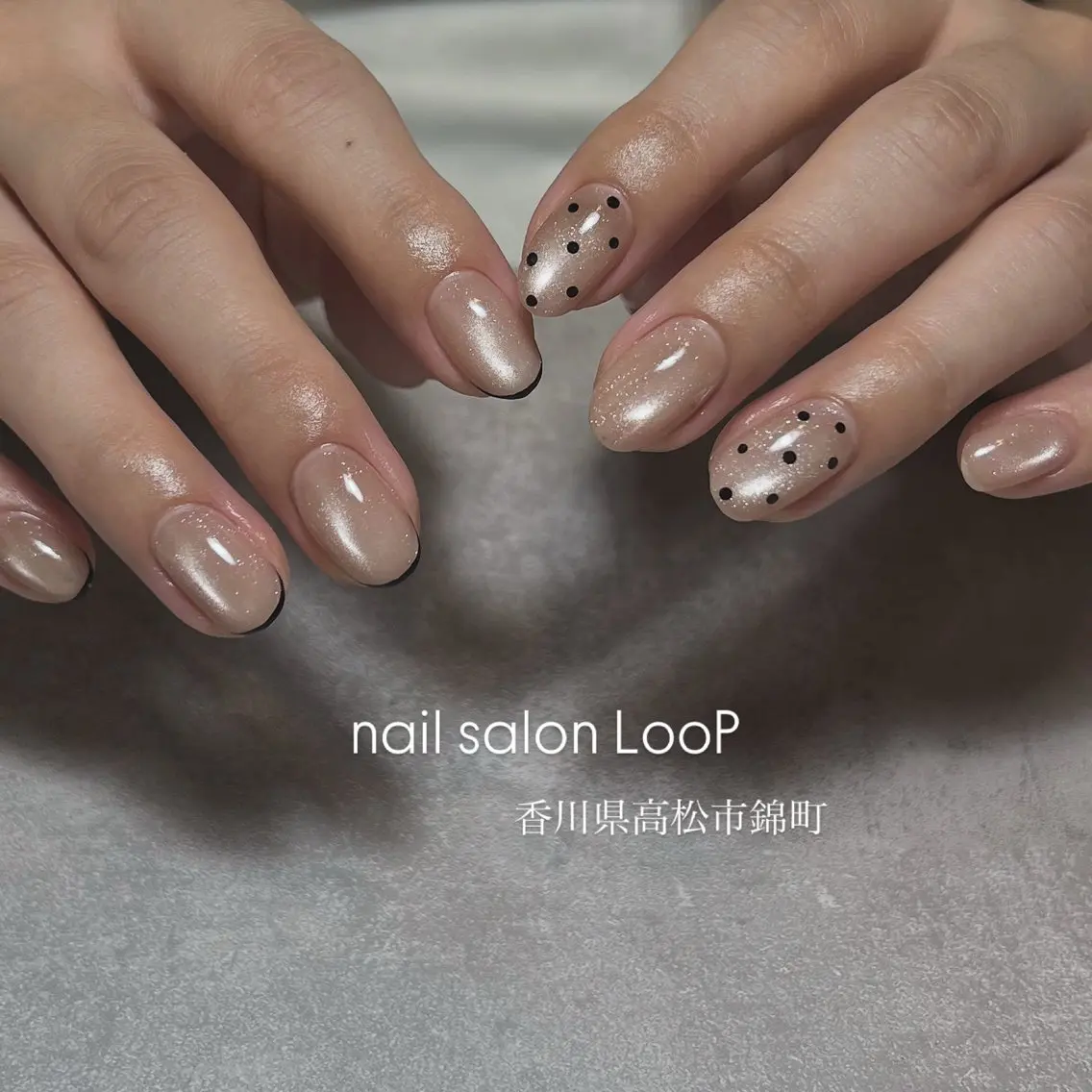 ネイル ハンドネイル LooP riho / nuanceのネイルデザイン