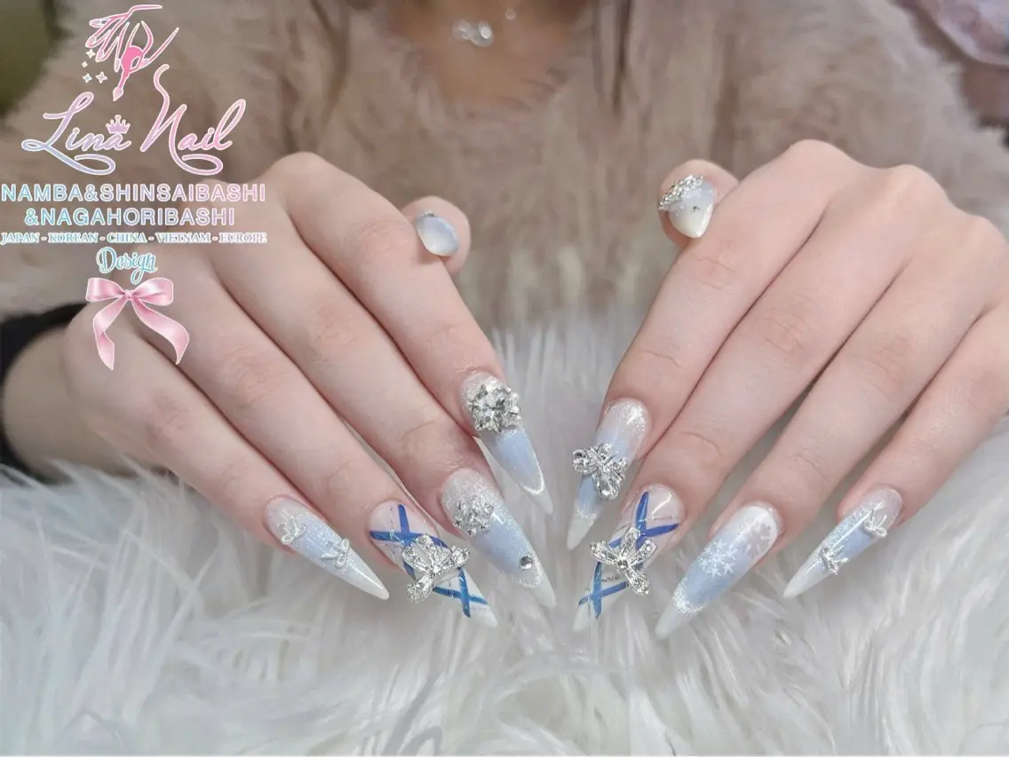 ネイル チークネイル 桜ネイル フラッシュネイル フットネイル ジェルネイル ハンドネイル リナネイル アメ村心斎橋店のネイルデザイン