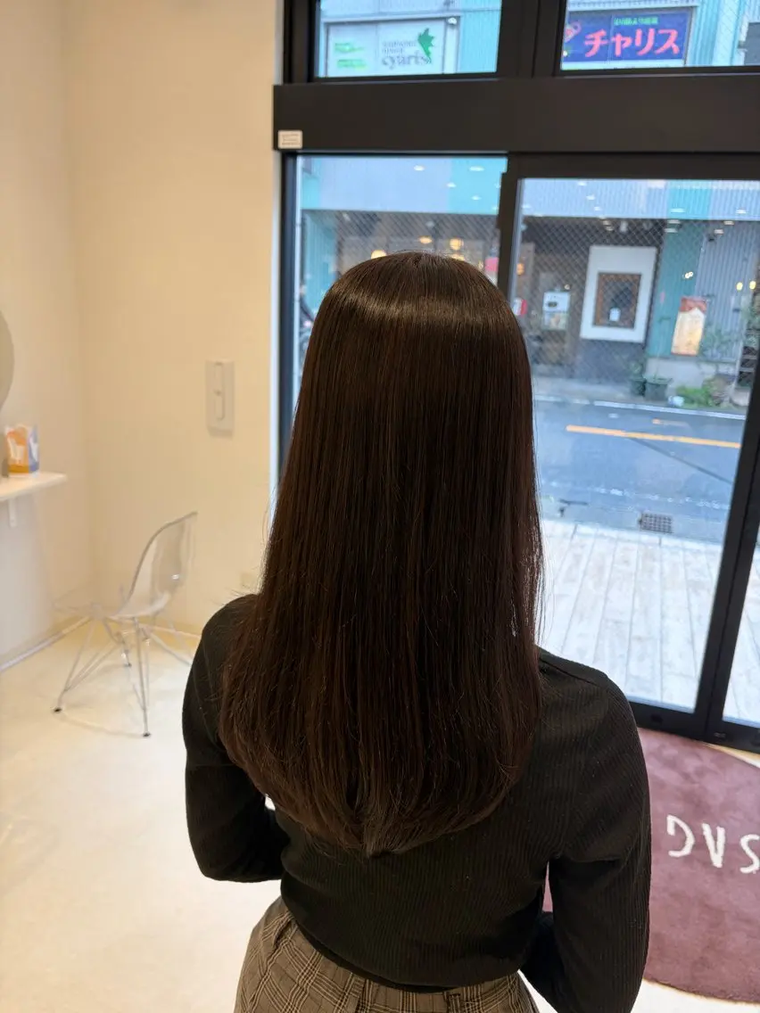 ロング レイヤーカット VISAGE dio /みゆのヘアスタイル