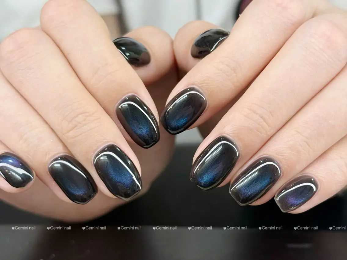 ネイル マグネットネイル Gemini nail.Yukiのネイルデザイン