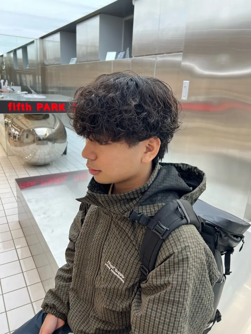 パーマ メンズ fifth PARK HIN★T★のヘアスタイル