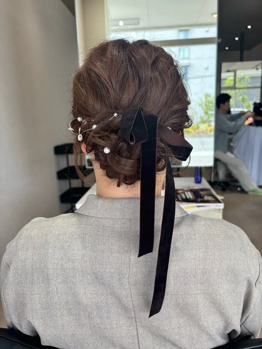 ヘアアレンジ 山本 真生のヘアスタイル