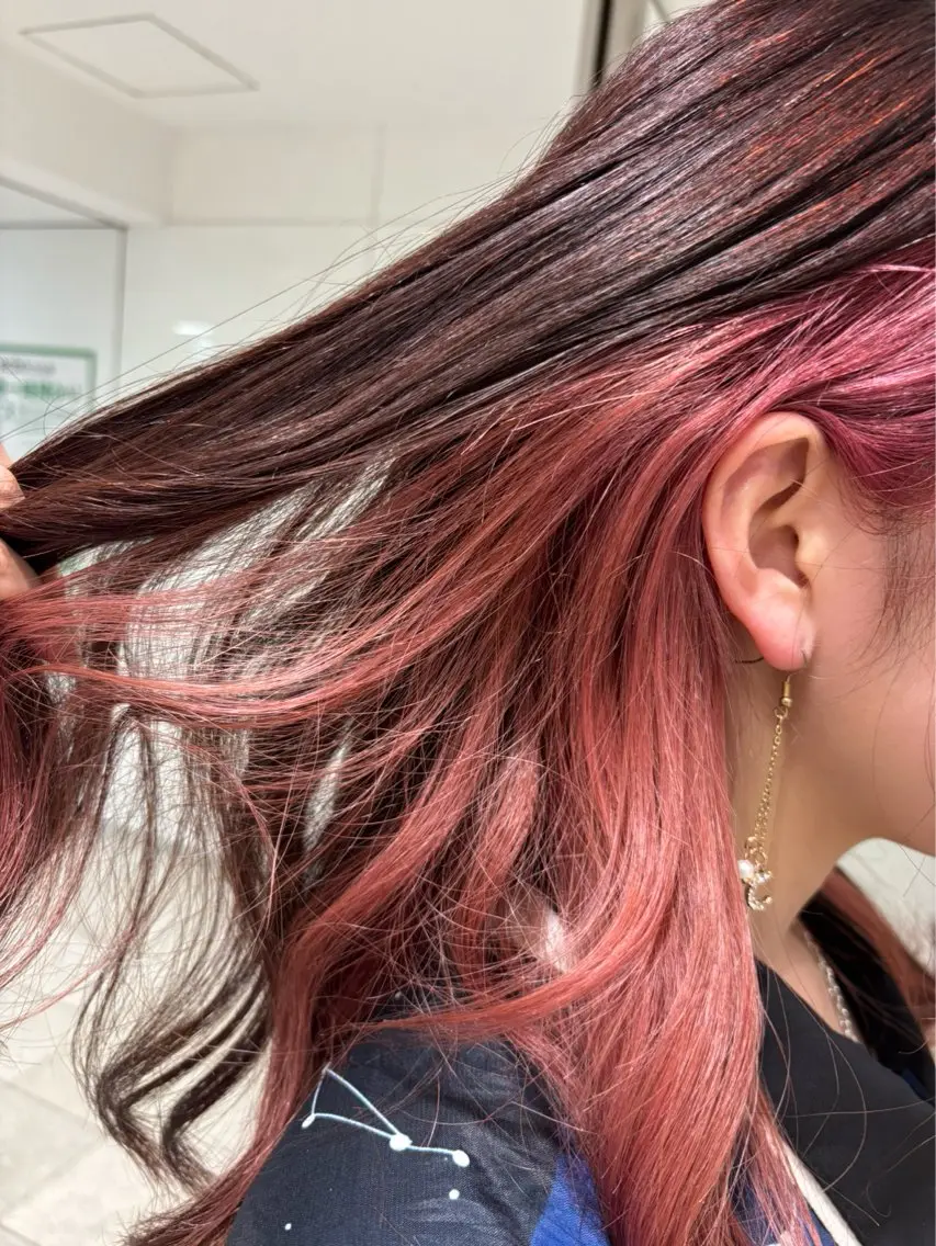 ロング ヘアカラー tomboy中村橋店 kouのヘアスタイル