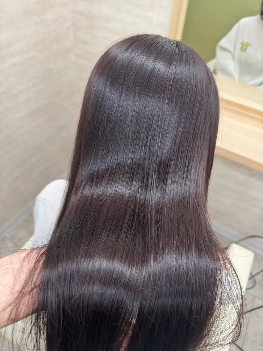 ロング カラー ラベンダーカラー 🎀 Natsuki 🎀のヘアスタイル