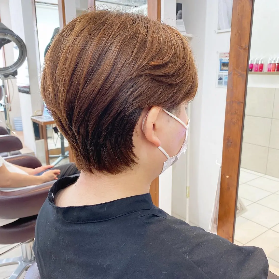 ショート カラー ハンサムショート ショートヘア ベリショディレクター 小野 健太郎のヘアスタイル