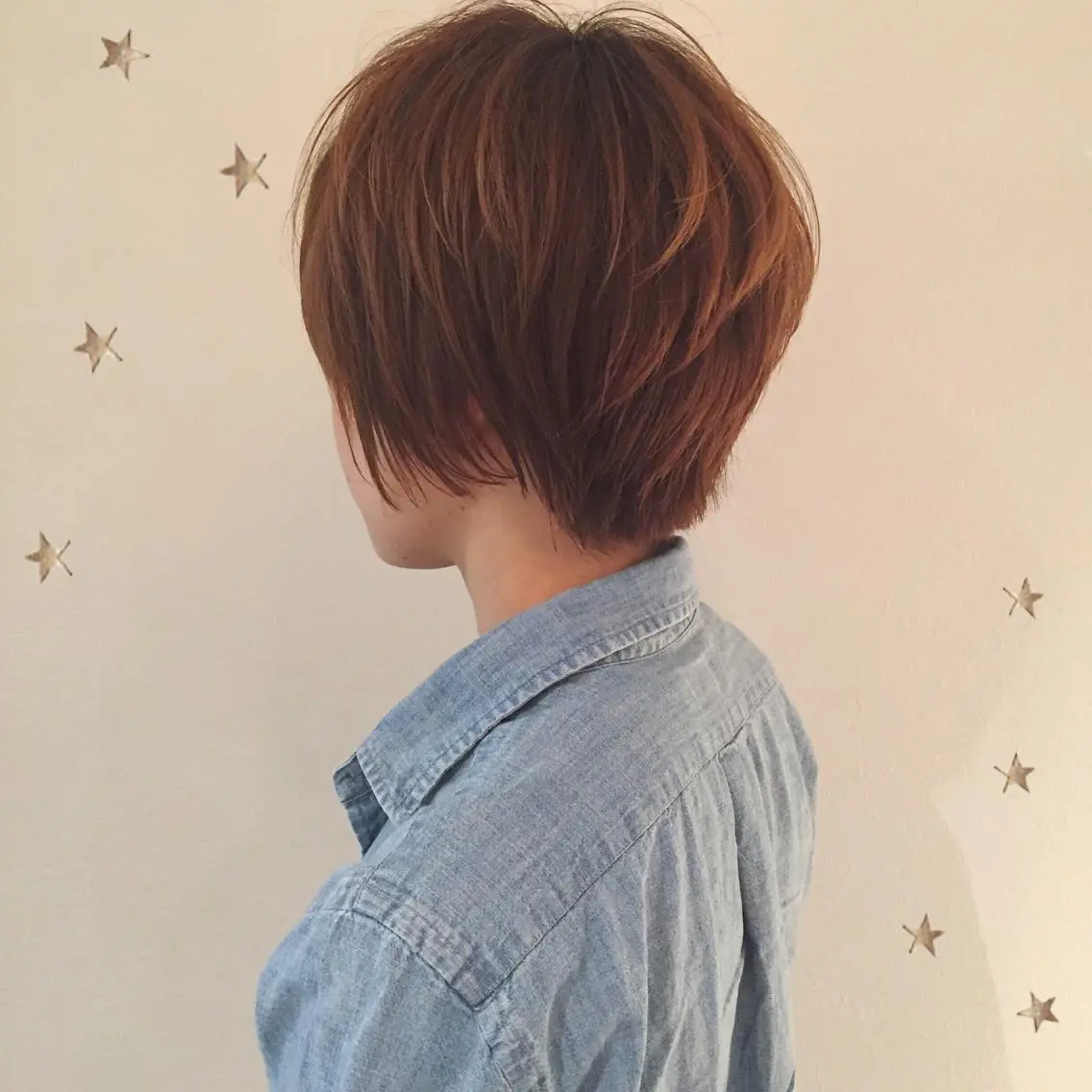 ショート ショートヘア 市川 千夏のヘアスタイル