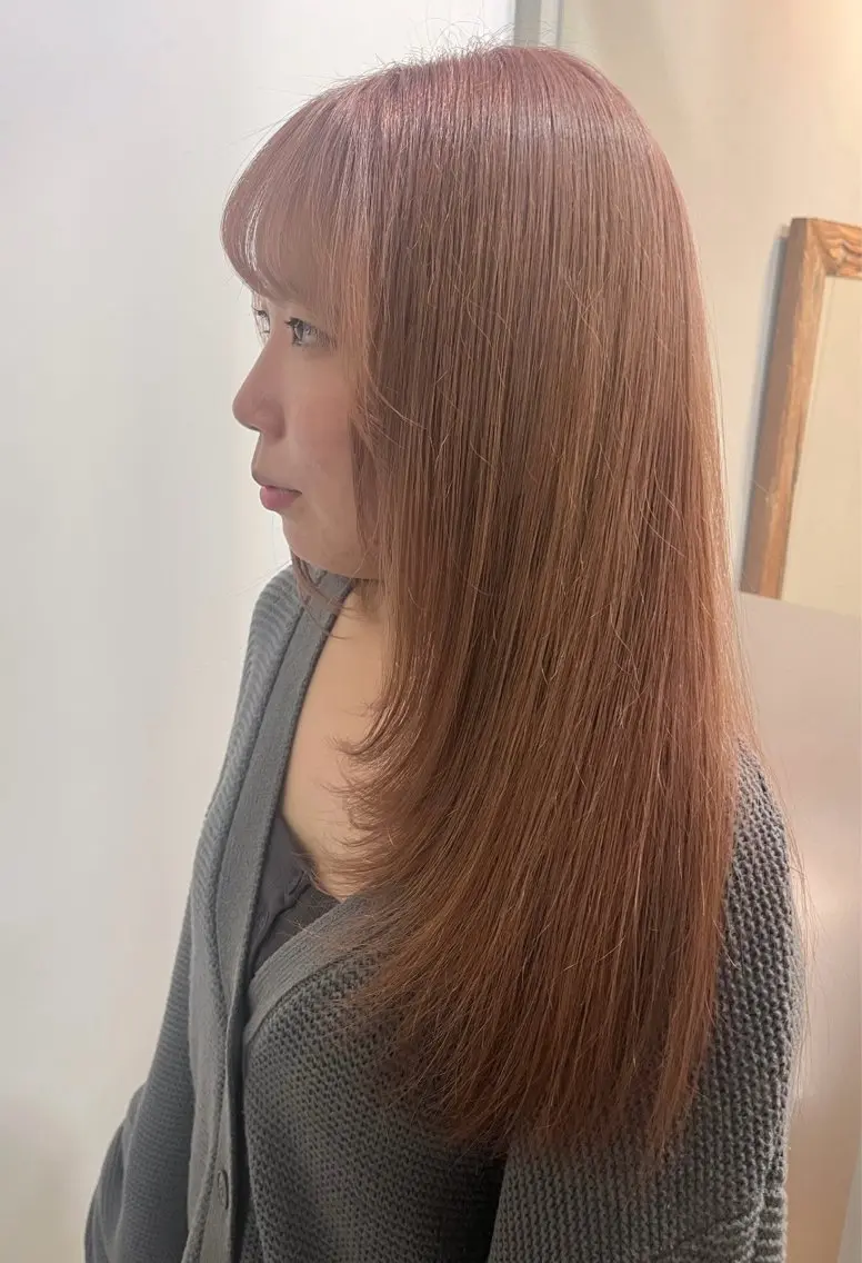 ロング レイヤーカット さとう ちほみ🐼のヘアスタイル