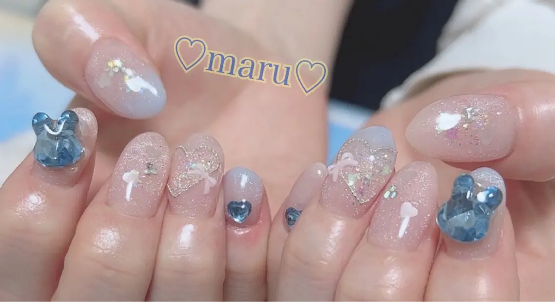 ネイル ハンドネイル フットネイル まるみ♡7/1〜値上 げ致します(>_<)のその他イメージ