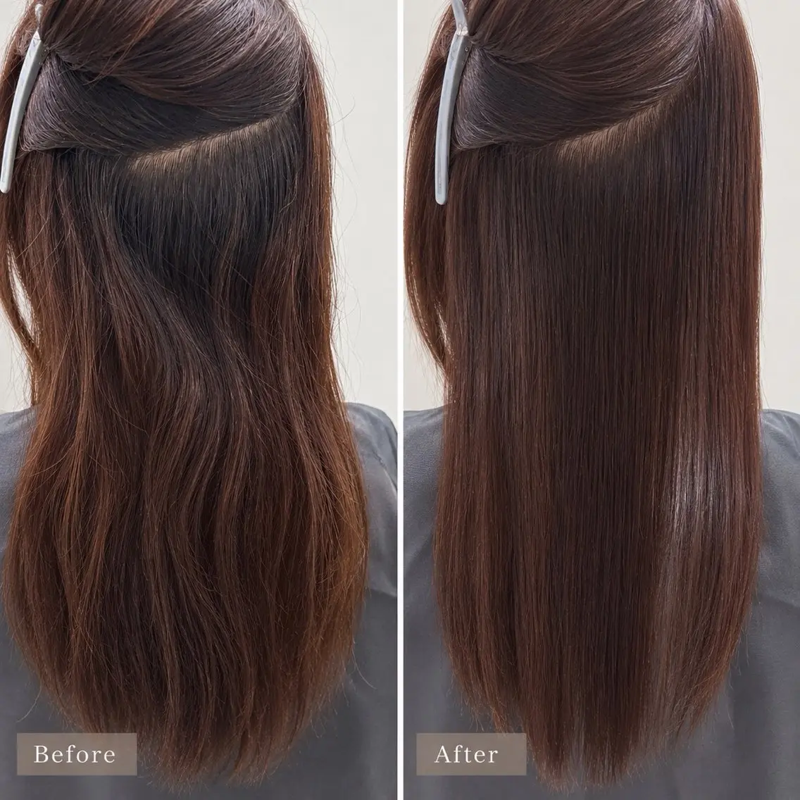 ロング カラー カット 縮毛矯正 トリートメント 髪質改善カラー🤎 senooのヘアスタイル