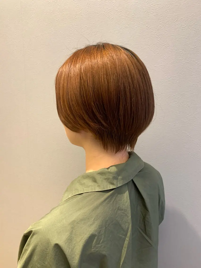 ショート 田中 優菜のヘアスタイル