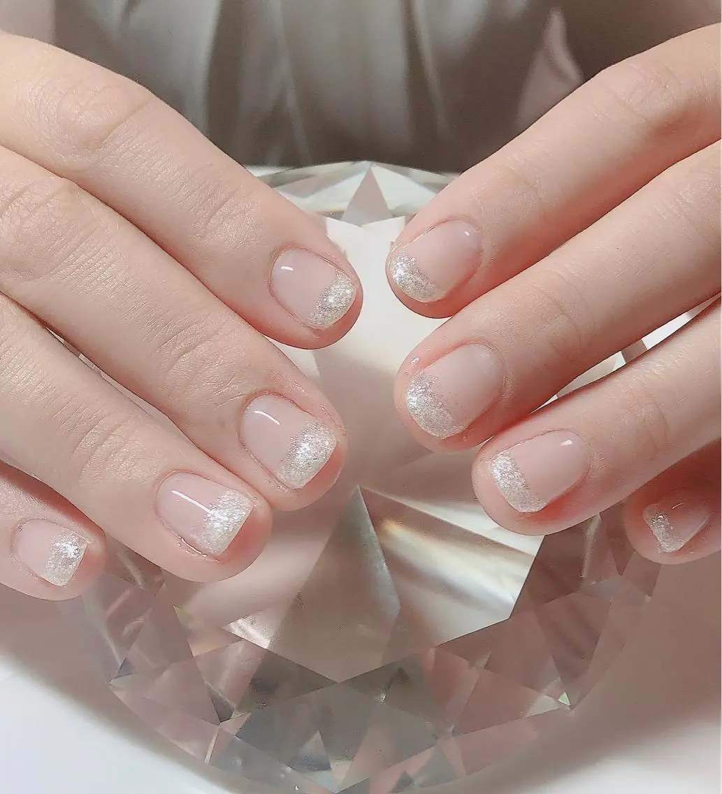ネイル ラメ(グリッター) ラメグラデーション ハンドネイル 狭山店(林) You nailのネイルデザイン