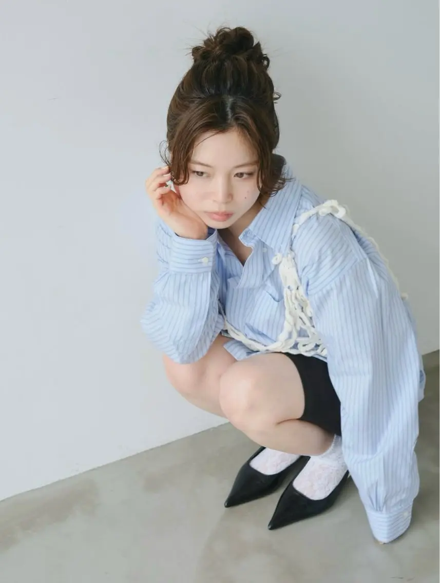 カラー カット ヘアカラー 高山 桃子のヘアスタイル