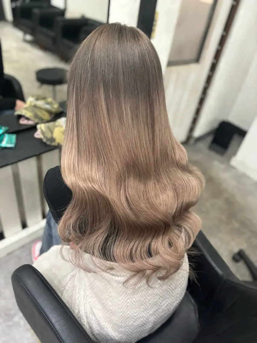 ロング シールエクステ エクステ Miku シールエクステのヘアスタイル