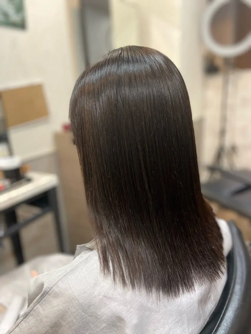 セミロング 縮毛矯正 カット 縮毛矯正 トリートメント ☆TAKAMI☆ ☆TAKAMI☆のヘアスタイル