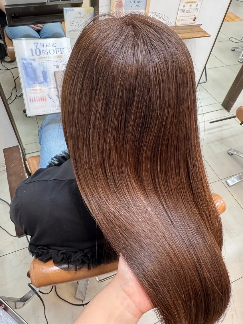 ロング トリートメント 池田 菜摘のヘアスタイル