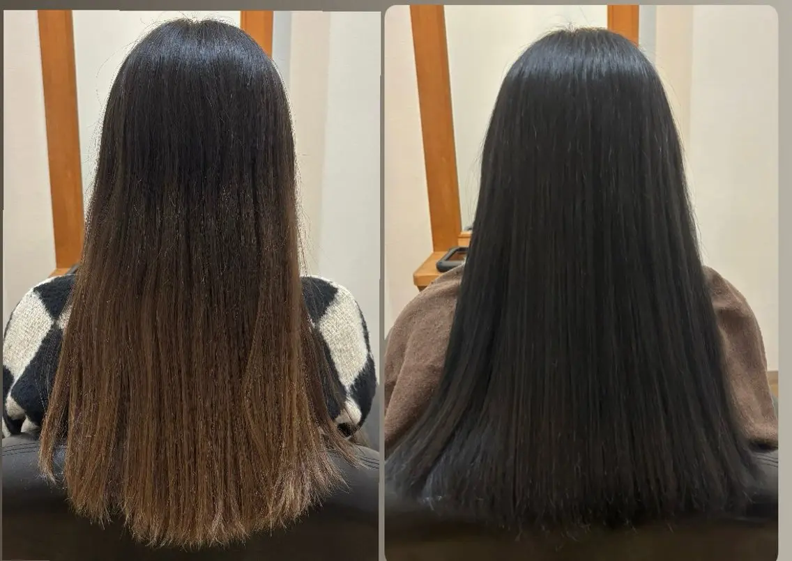 ファッションカラー（ブリーチなし）の写真