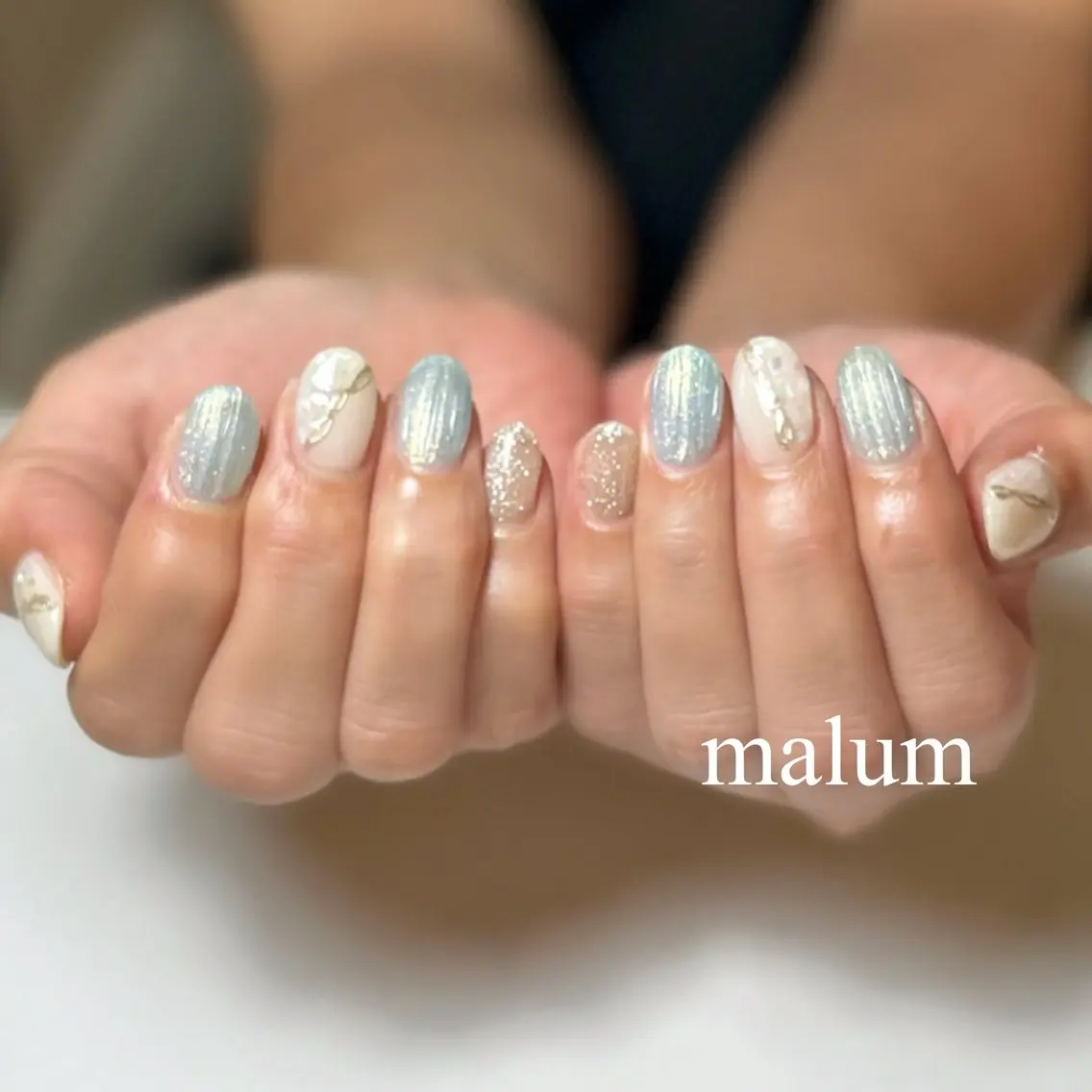 ネイル ハンドネイル malum nailのネイルデザイン