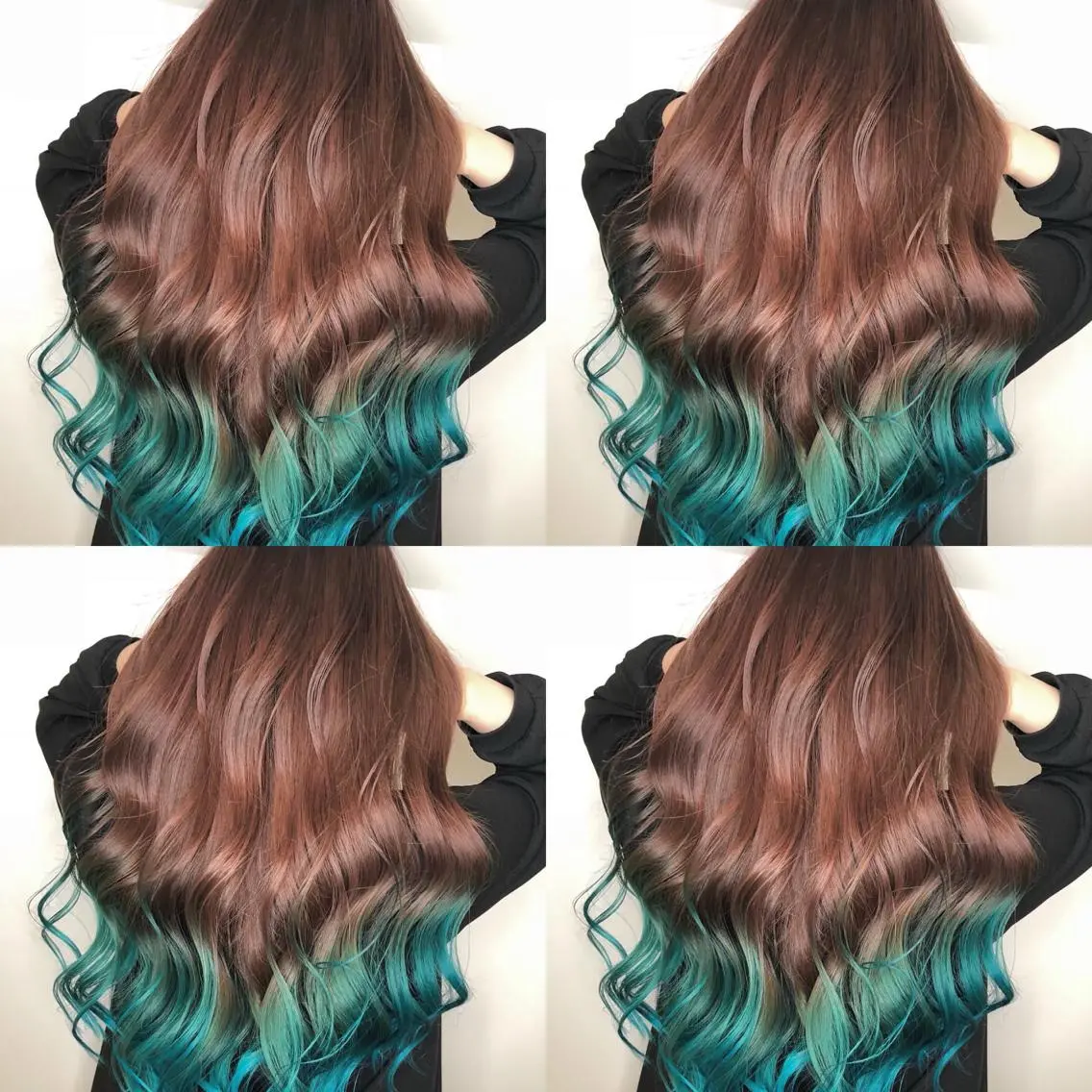 ロング カラー グラデーションカラー カット ヘアカラー トリートメント レイヤー×艶髪特化 マネージャー安藤光司のヘアスタイル
