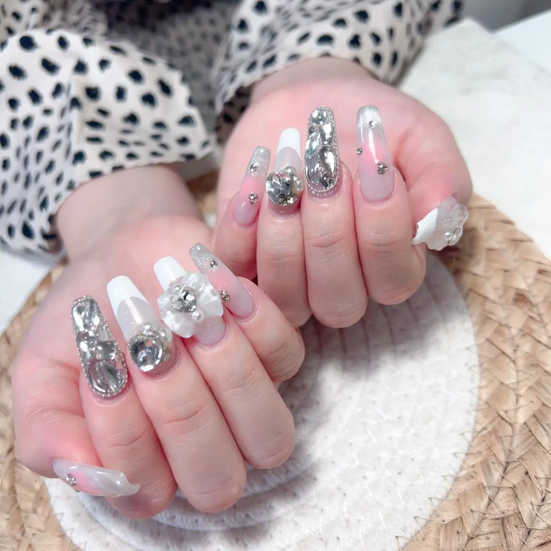 ネイル ハンドネイル M 🌷Nail 長さだし専門店のネイルデザイン